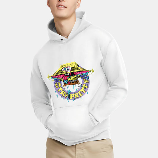 Stay Pretty Sponge Bob Apparel Hoodie