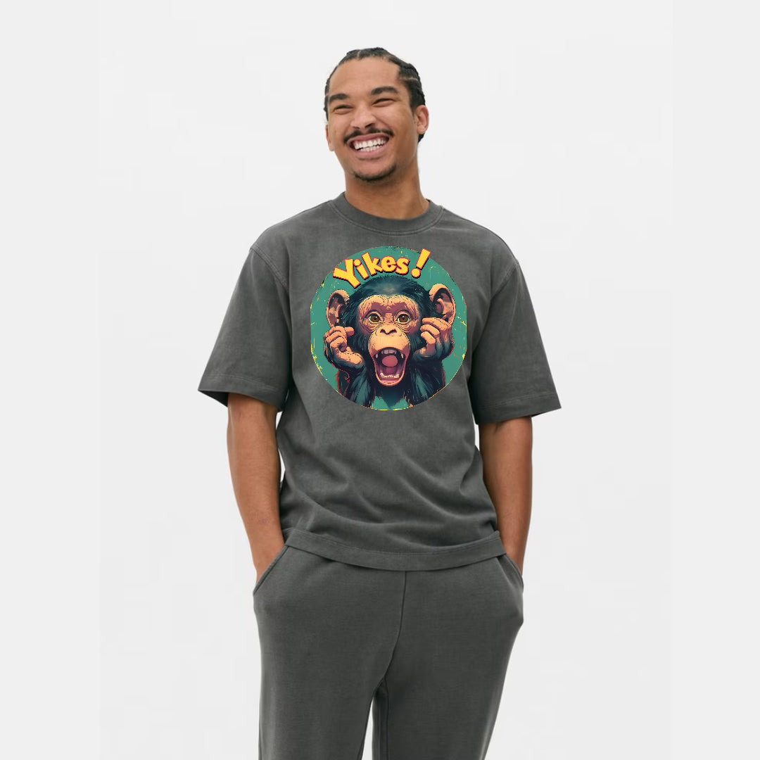 Cartoon Cash With Funny Face T-Shirt