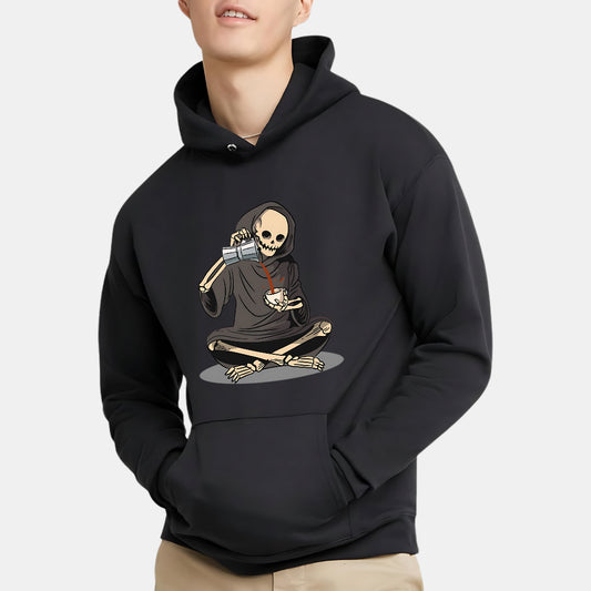 Gothic Skeleton Tea Time Hoodie