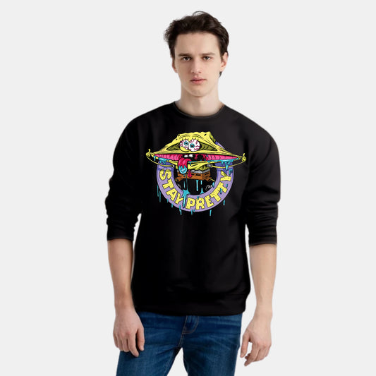 Stay Pretty SpongeBob Apparel Sweat Shirt