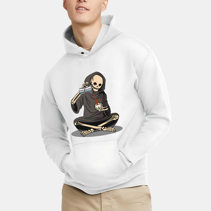 Gothic Skeleton Tea Time Hoodie