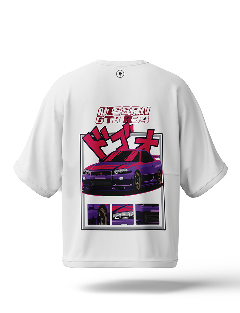 GTR 34 Drop Shoulder Tee