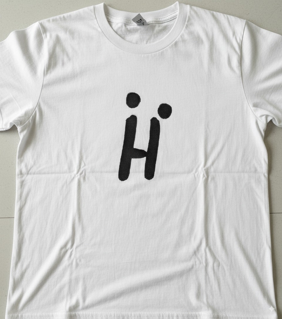 "Letters" with Dots Meme T-Shirt | Budget Fashions