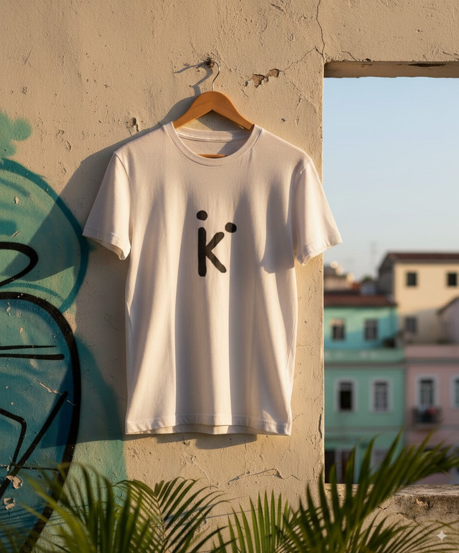 "Letters" with Dots Meme T-Shirt | Budget Fashions