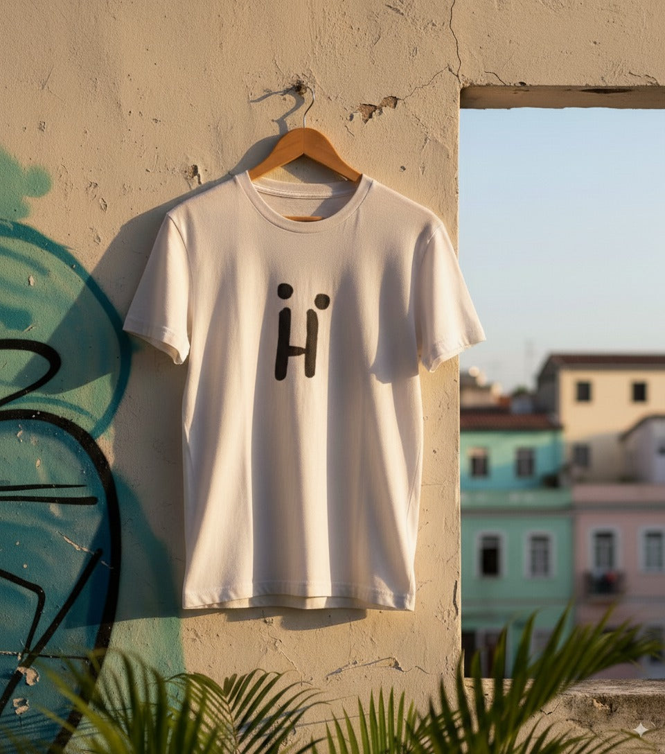 "Letters" with Dots Meme T-Shirt | Budget Fashions