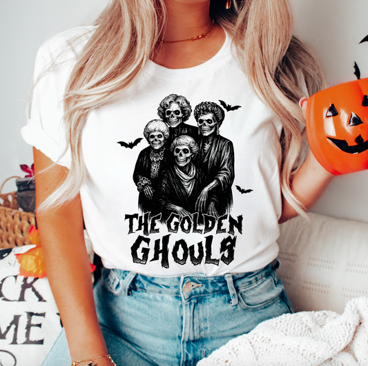 Golden Ghouls Unisex Halloween Tee