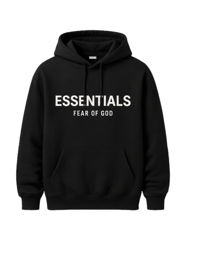 Minimalist Essentials Style Hoodie – Bold Streetwear Graphic Pullover, Premium Fleece Hooded Sweatshirt for Men & Women, Casual Everyday Fashion