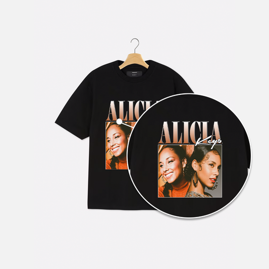 Alicia Keys Fashion Style T-Shirt