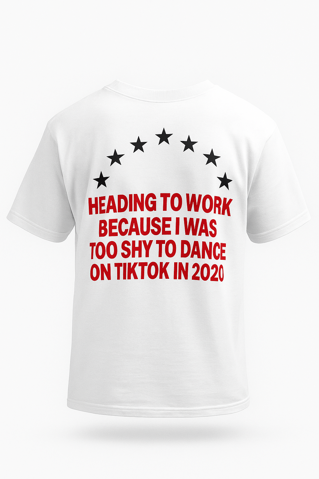 Too Shy for TikTok, Too Tired for Work” Shirt