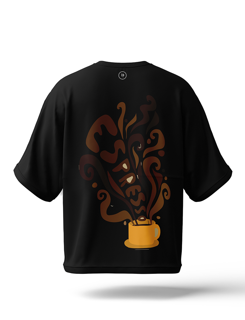 Espresso Drop Shoulder Tee