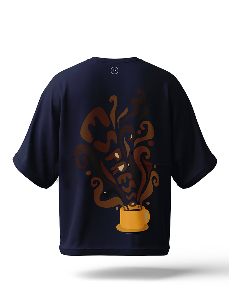 Espresso Drop Shoulder Tee