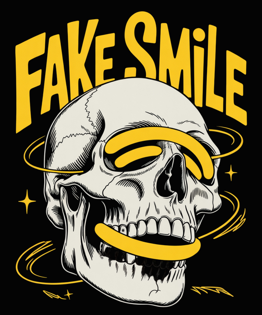 fake smile