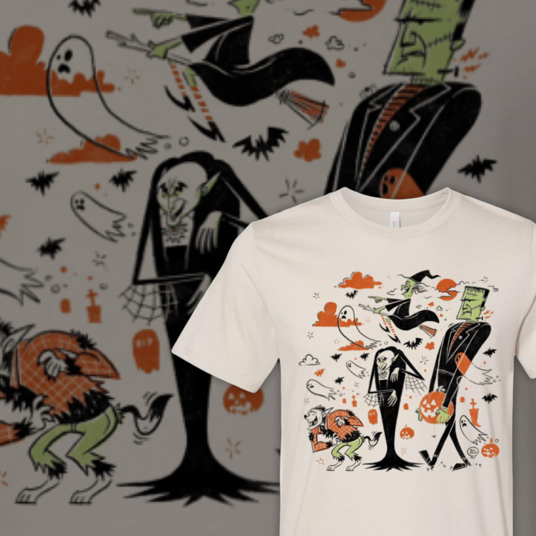Get In Character Halloween Tee