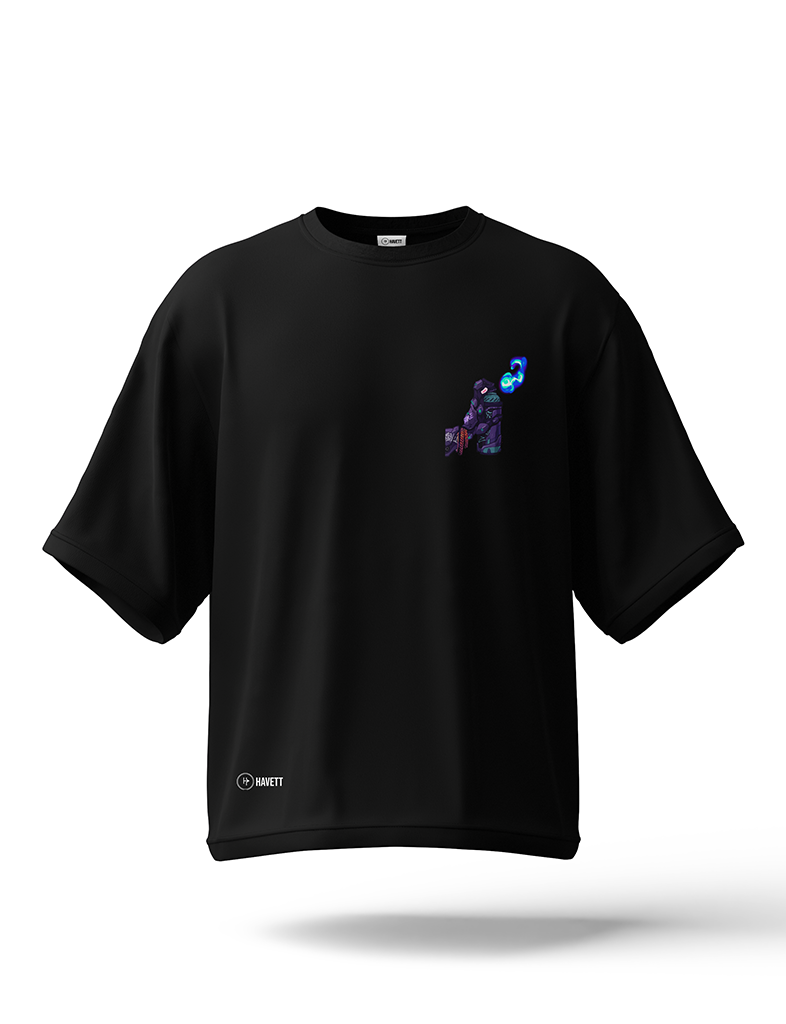 Subway Spray Drop Shoulder Tee