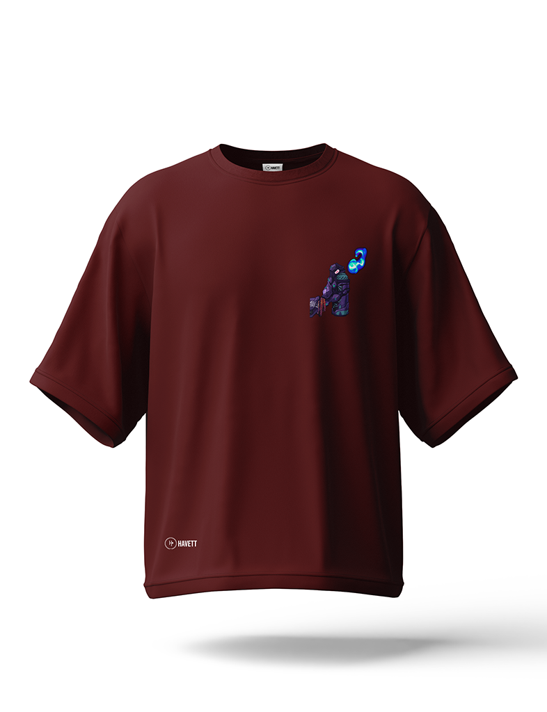 Subway Spray Drop Shoulder Tee