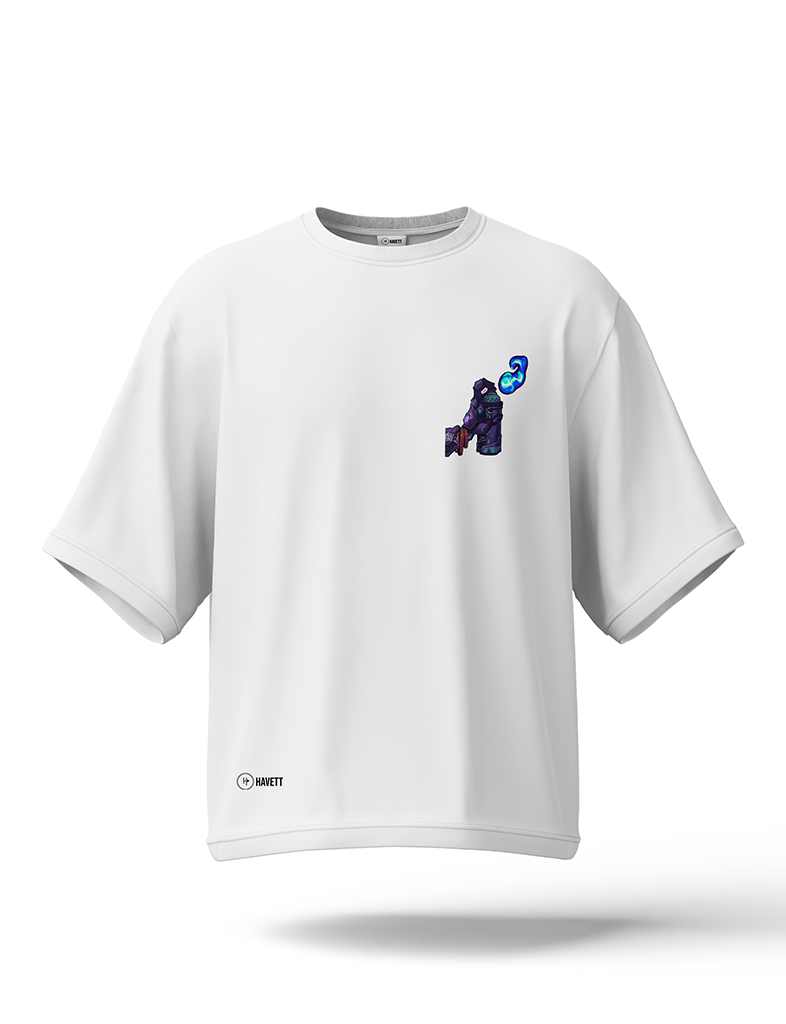 Subway Spray Drop Shoulder Tee